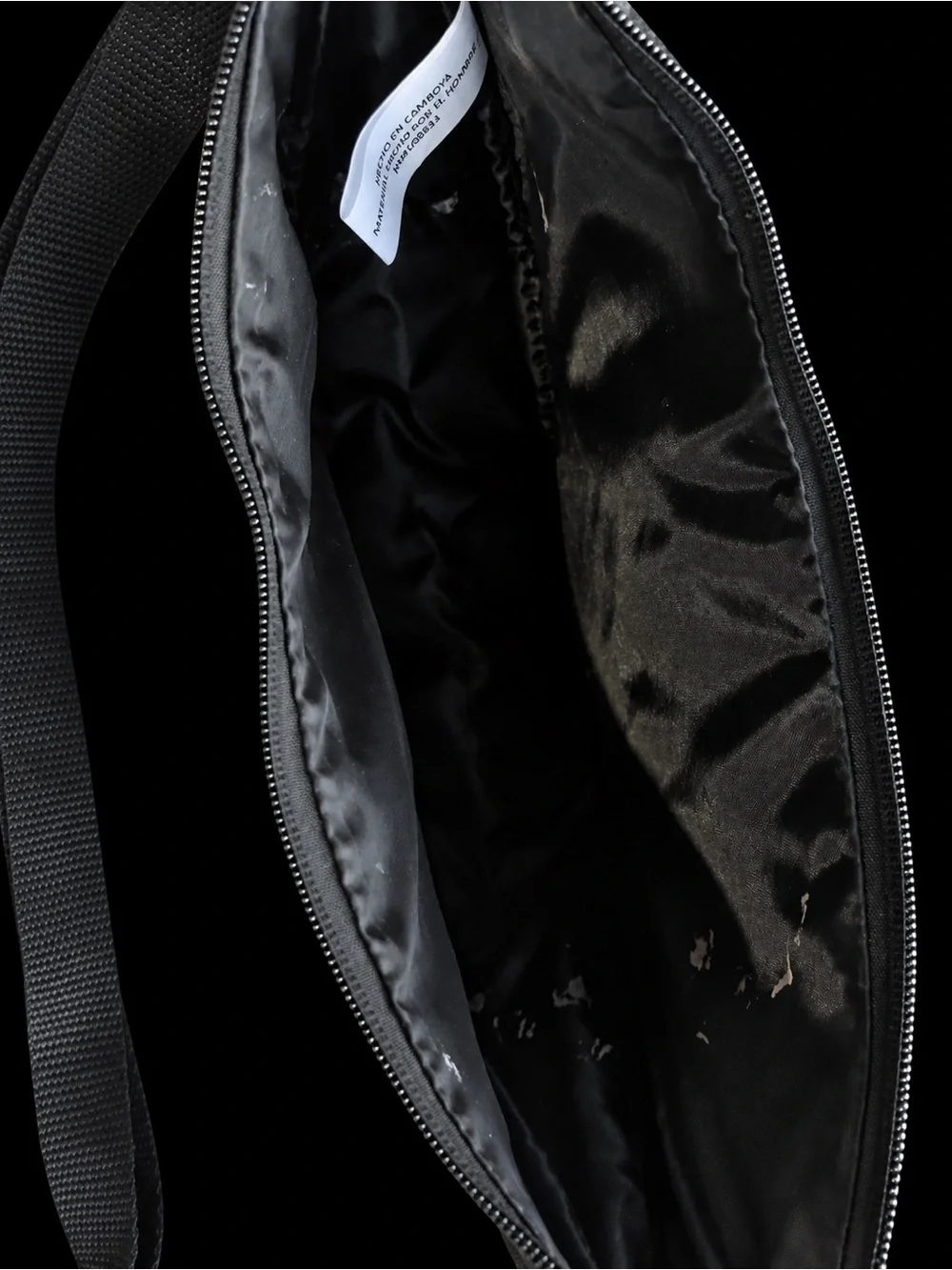Just Be Black Crossbody Shoulder Bag for Men